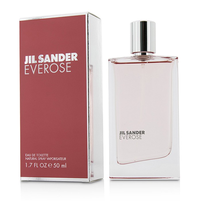 JIL Sander Everose туалетная вода 50 мл — цветочный шипровый аромат с нотами розы и грейпфрута для женщин