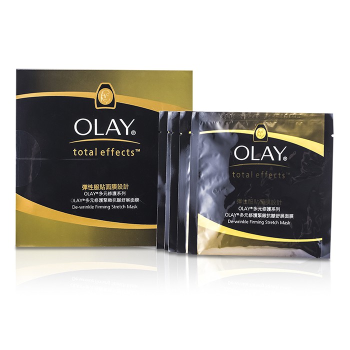 Предотвращающая морщины подтягивающая тканевая маска для лица Olay, 5 шт.