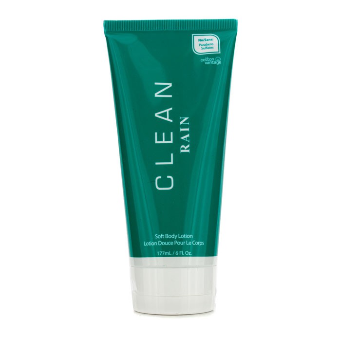 Увлажняющий крем для тела Clean Rain с экстрактами хлопка и маслами, 177 мл