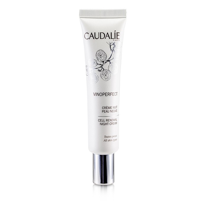 Крем ночной Caudalie Vinoperfect с винеферином, 40 мл — для осветления и обновления кожи лица