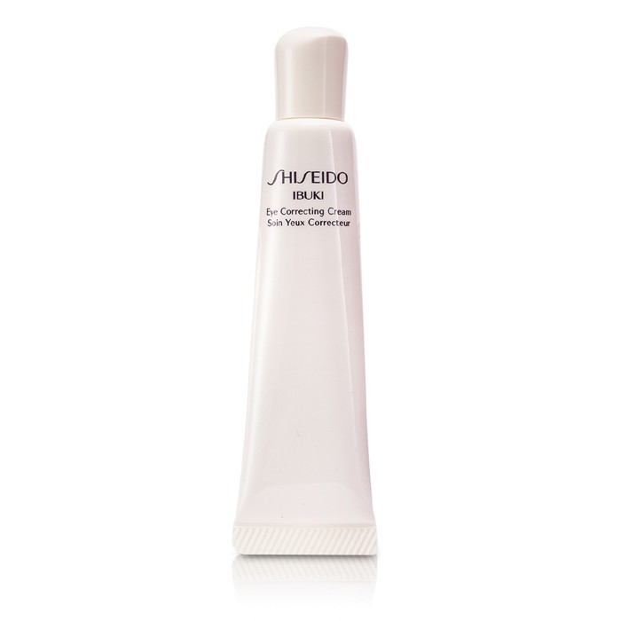 Крем для век Shiseido IBUKI с витамином Е, 15 мл - для уменьшения отечности и улучшения сияния кожи вокруг глаз.