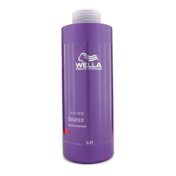 Шампунь для чувствительного скальпа Wella с кофеином и бамбуком 1000 мл
