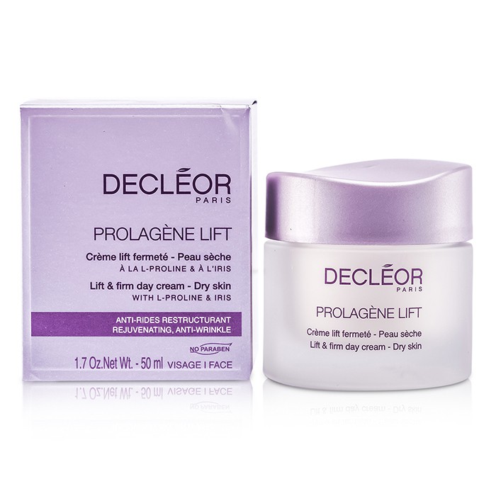 Крем для лица Decleor с гиалуроновой кислотой и комплексом L-PROLINE 50 мл для сухой кожи, лифтинг и увлажнение