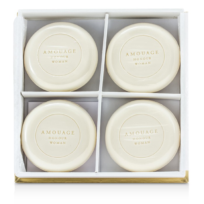 Мыло для тела Amouage Honour с восточно-цветочным ароматом, 4x50 г