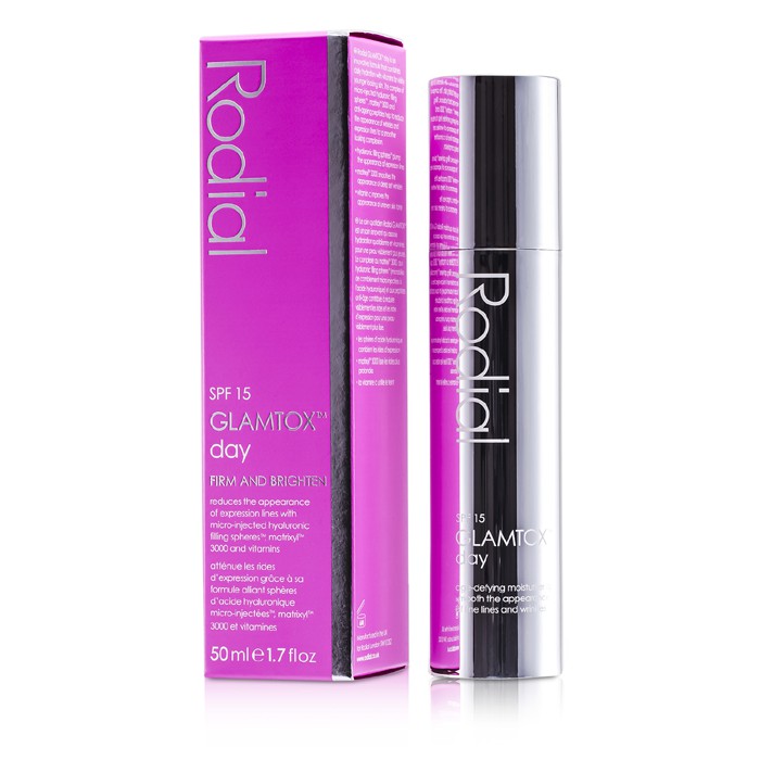 Увлажняющий крем для лица Rodial Glamtox Day с SPF 15, 50 мл — защита и гармония для вашей кожи