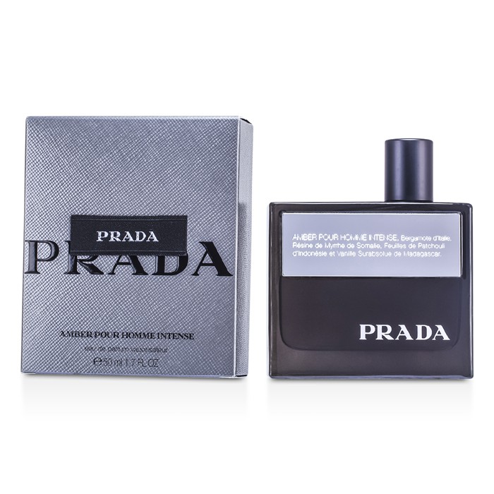 Prada Amber Pour Homme Intense парфюмированная вода 50 мл — насыщенный аромат для уверенных мужчин
