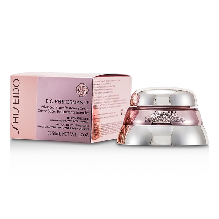 Крем для лица Shiseido Bio Performance с комплексом Bio Restoring, 50 мл, для восстановления упругости и борьбы с морщинами