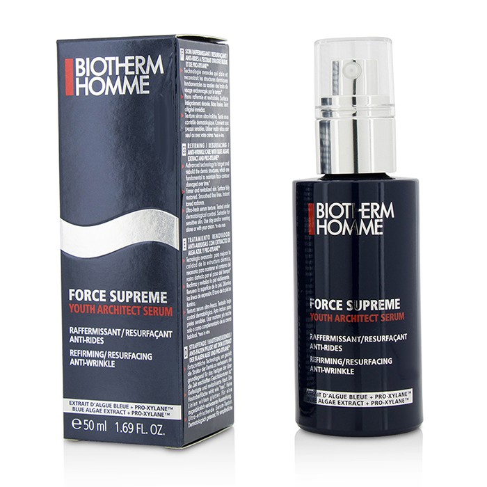 Сыворотка Biotherm Homme с экстрактом синей водоросли для омоложения кожи лица, 50 мл