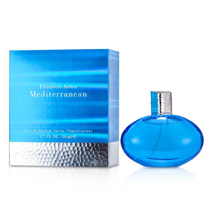 Парфюм Elizabeth Arden Mediterranean, 50 мл — цветочно-фруктовый аромат с нотами сандалового дерева и янтаря.