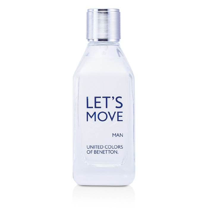 Benetton Let's Move туалетная вода для мужчин с бергамотом и жасмином, 100 мл