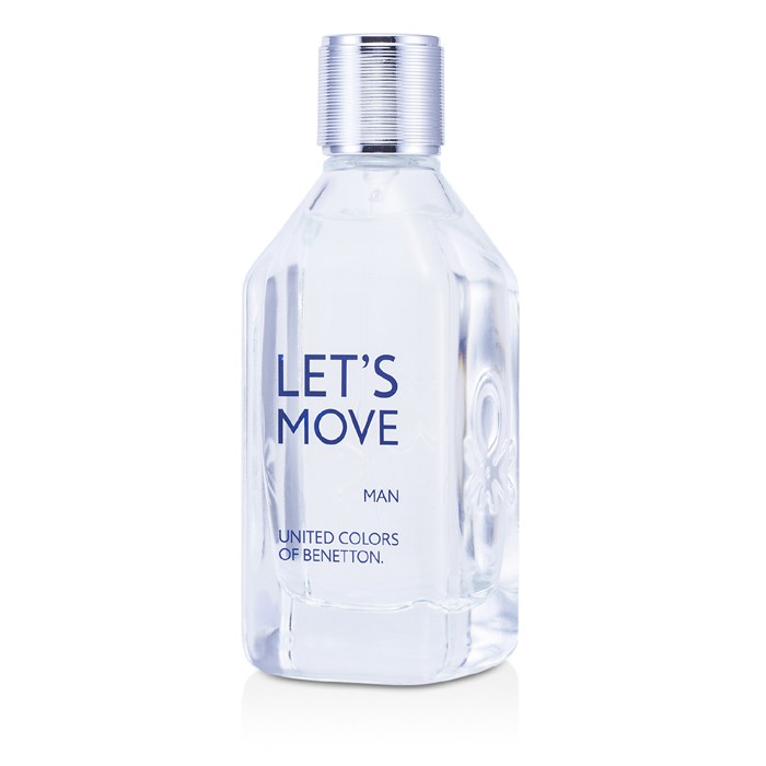 Benetton Let's Move туалетная вода для мужчин с бергамотом и жасмином, 100 мл