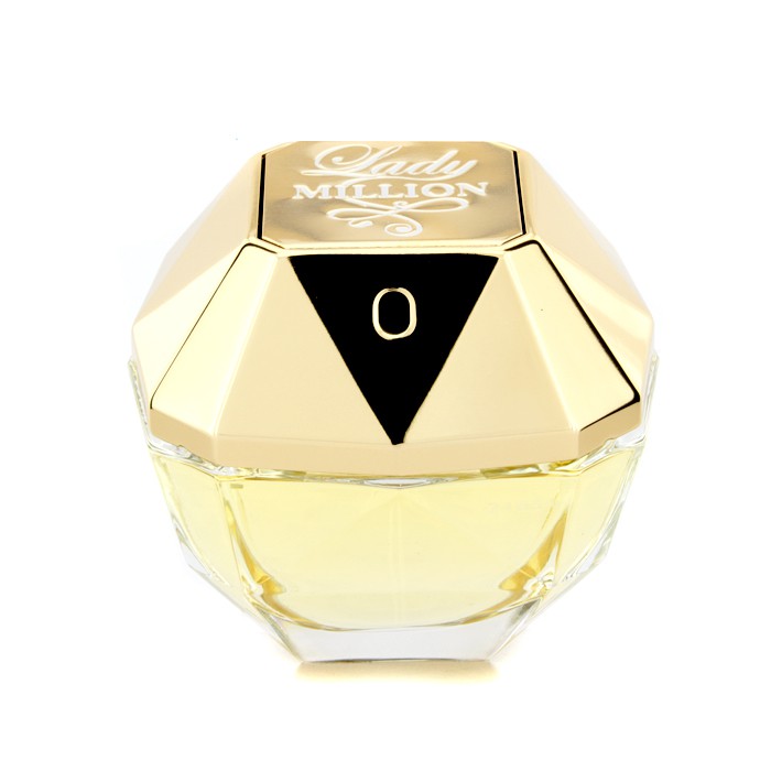 Paco Rabanne Lady Million Eau De Toilette 80 мл — древесно-цветочный аромат для женщин, подчеркивающий элегантность и женственность.