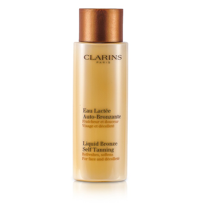 Clarins автозагар для лица и декольте с алоэ вера и витамином Е, 125 мл