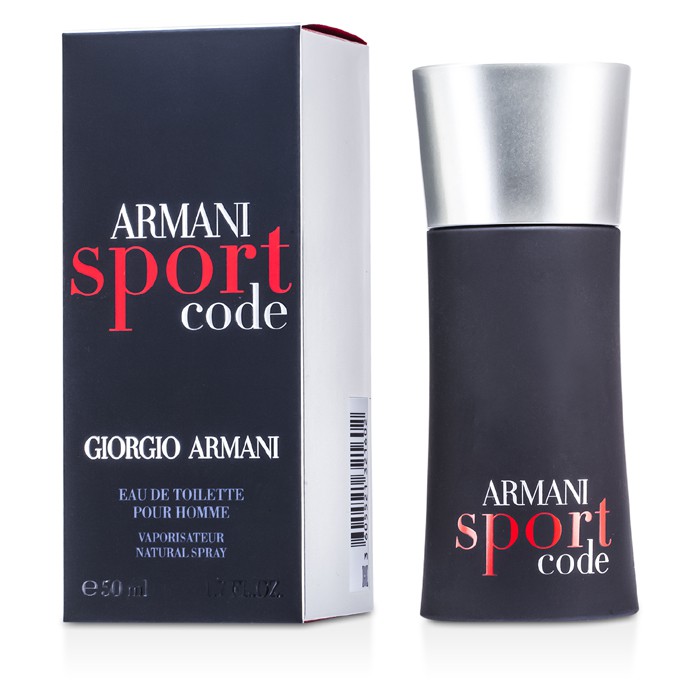 Giorgio Armani Code Sport туалетная вода 50 мл — древесно-цитрусовый аромат для активных мужчин