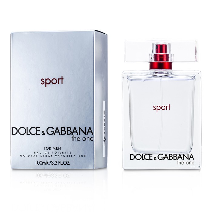 Dolce & Gabbana The One Sport туалетная вода 100 мл — свежий аромат для активных мужчин с нотами розмарина и секвойи