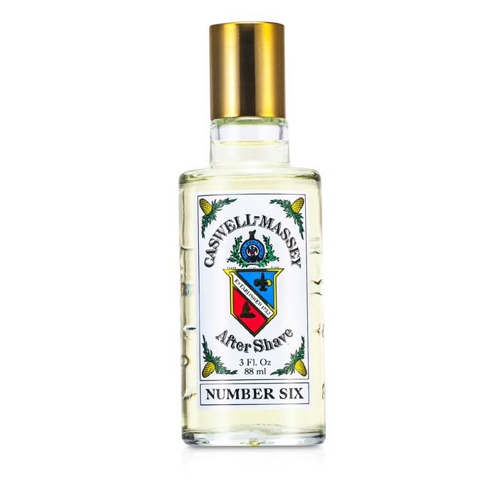 Лосьон после бритья Caswell Massey Number Six с глицерином и ментолом для нормальной и жирной кожи, 88 мл