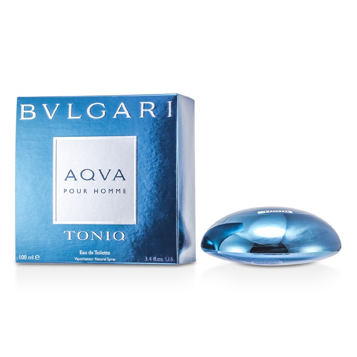 Bvlgari Aqva Pour Homme Toniq туалетная вода для мужчин, 100 мл - освежающий аромат с нотами лимона и мяты