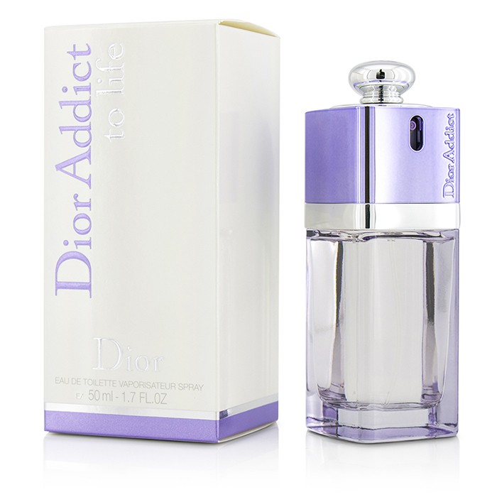 Christian Dior Eau De Toilette Addict To Life, цветочный парфюм для женщин, 50 мл