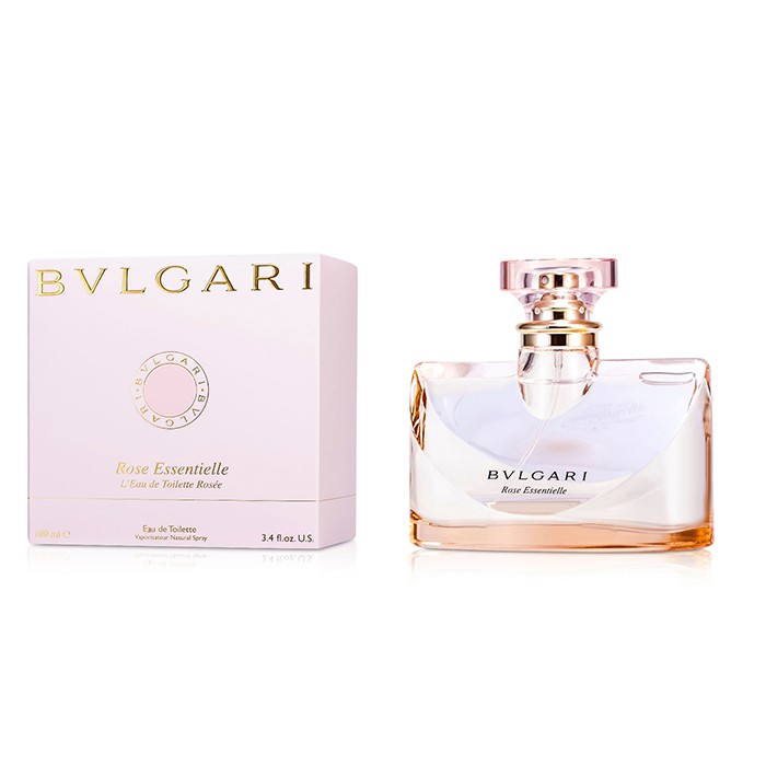Bvlgari Rose Essentielle туалетная вода 100 мл — аромат с розой, черникой, фиалкой и жасмином для женской элегантности.