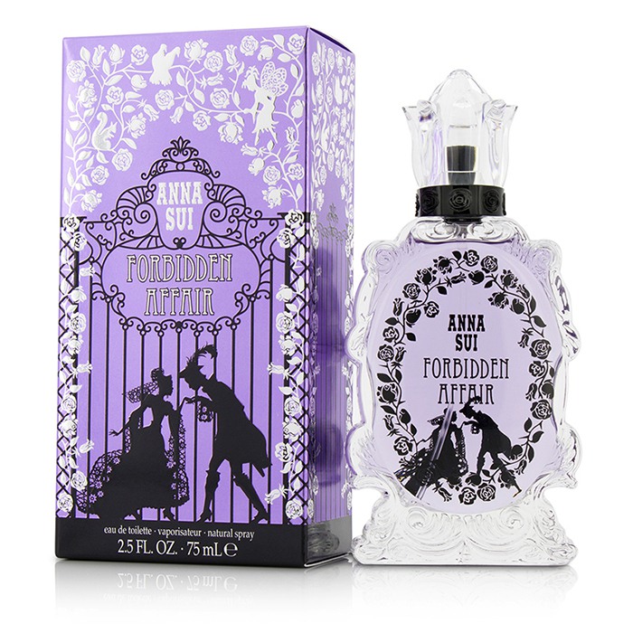 Аромат для женщин Anna Sui Forbidden Affair, туалетная вода, 75 мл, цветочные и фруктовые ноты