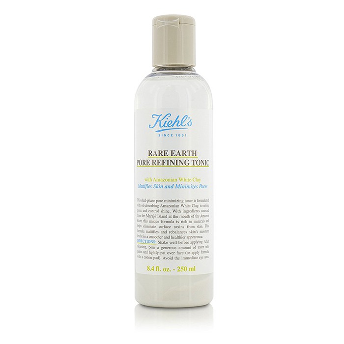 Тоник для сужения пор с глинами для комбинированной и жирной кожи Kiehl's, 250 мл