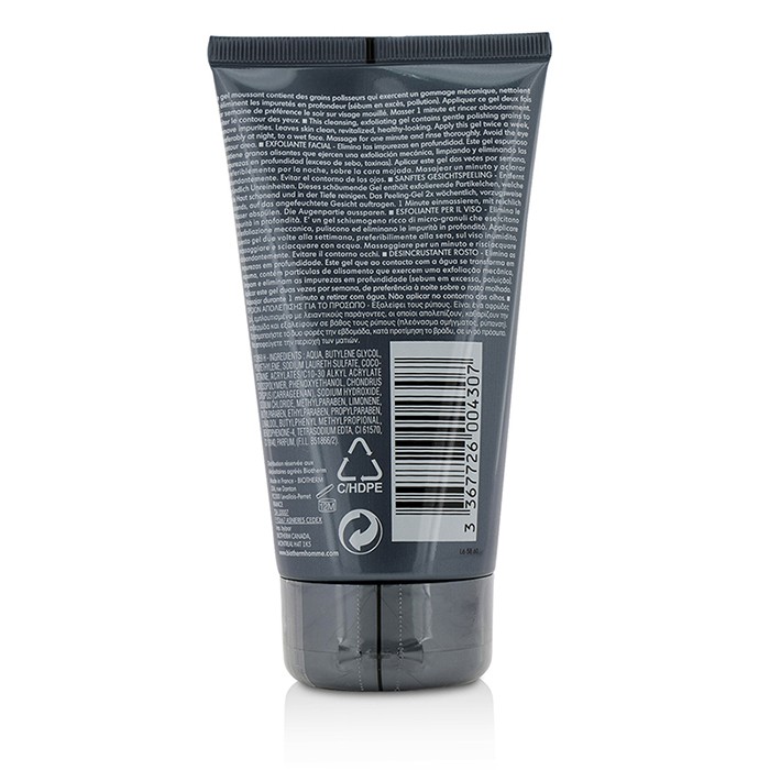 Biotherm очищающий гель для лица с эксфолиирующими частицами, 150 мл