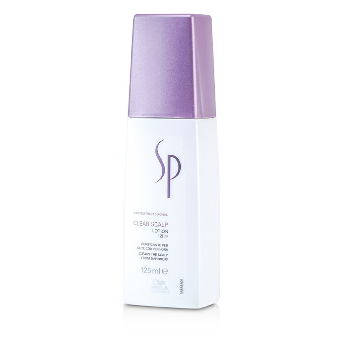 Лосьон для очищения кожи головы от перхоти Wella с успокаивающим эффектом, 125 мл