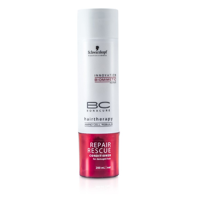 Кондиционер для повреждённых волос Schwarzkopf BC Repair Rescue 200 мл с восстанавливающим эффектом