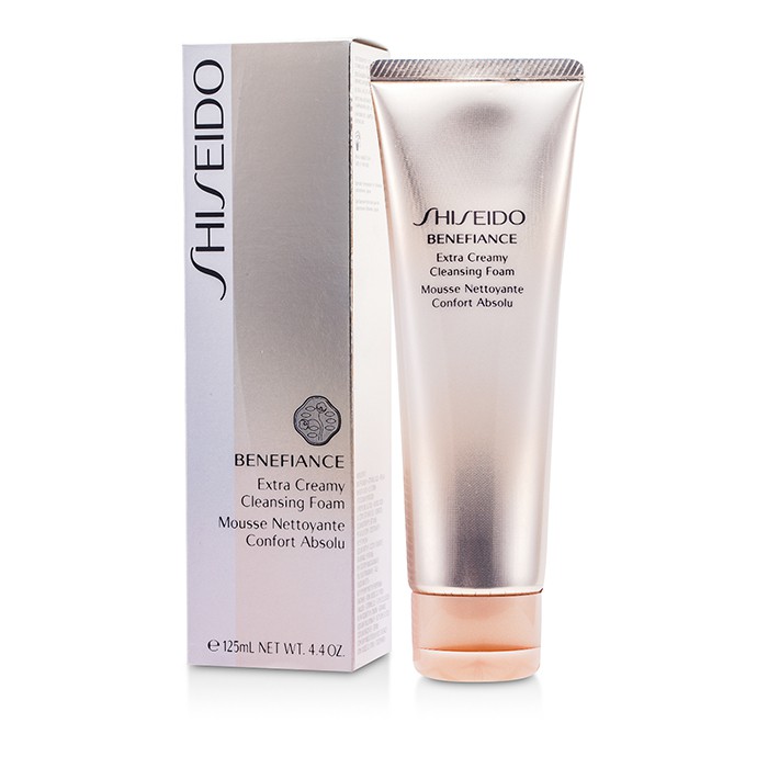 Oчищающая крем-пена для лица Shiseido с деликатным уходом, 125 мл