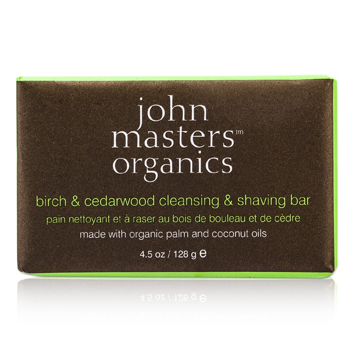 Brand: John Masters OrganicsOld Name: Birch & Cedarwood Cleansing & Shaving BarSize: 128g/4.5ozDescription: Обогащенный натуральными компонентами очищающий и бритвенный брусок от John Masters Organics идеально подходит как для мужчин, так и для женщин, об