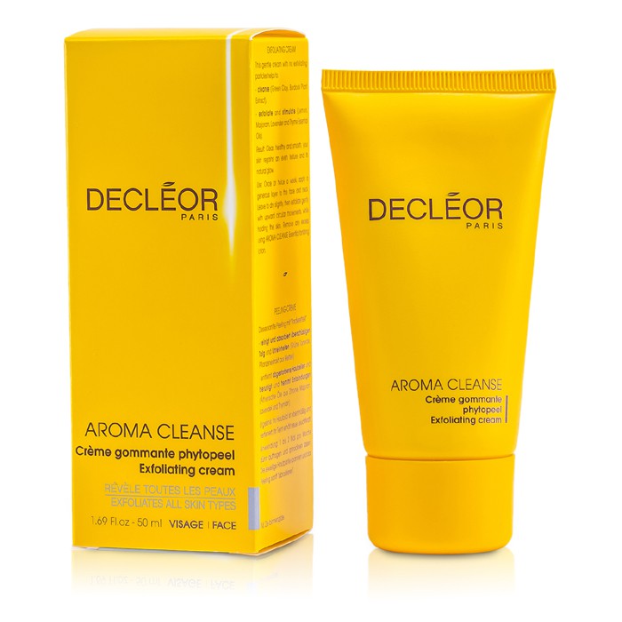 Decleor крем-эксфолиант для лица с натуральными растительными компонентами, 50 мл
