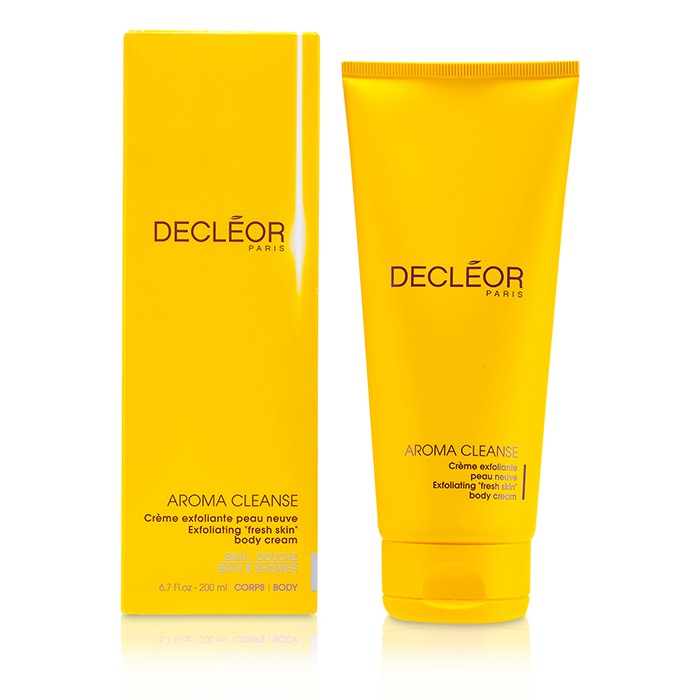 Decléor очищающий эксфолиирующий крем для тела с натуральными экстрактами, 200 мл