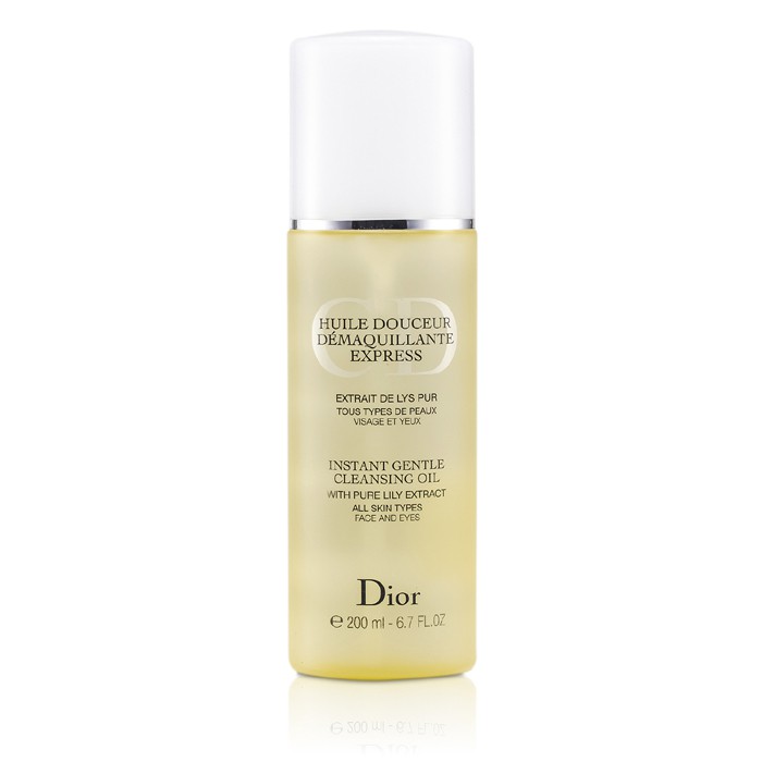 Очищающее масло для лица с легкой текстурой Christian Dior, 200 мл