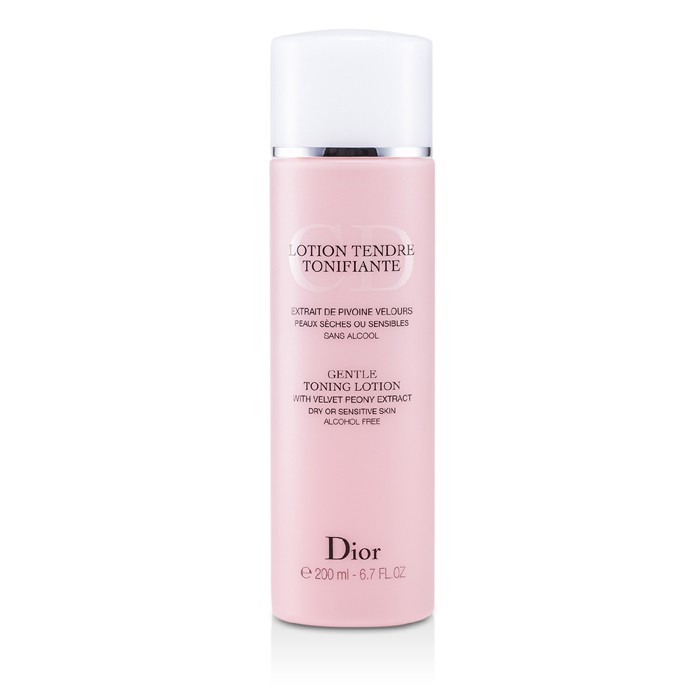 Christian Dior мягкий тонизирующий лосьон для лица с увлажняющим эффектом 200 мл