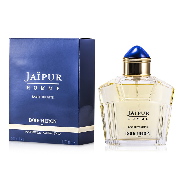 Парфюмерная вода Boucheron Jaipur для мужчин, 50 мл - свежий древесно-восточный аромат с бергамотом и амброй.