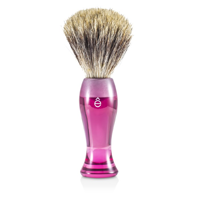 Кисть для бритья Eshave с барсучьим волосом, фиолетовая, 1 шт.