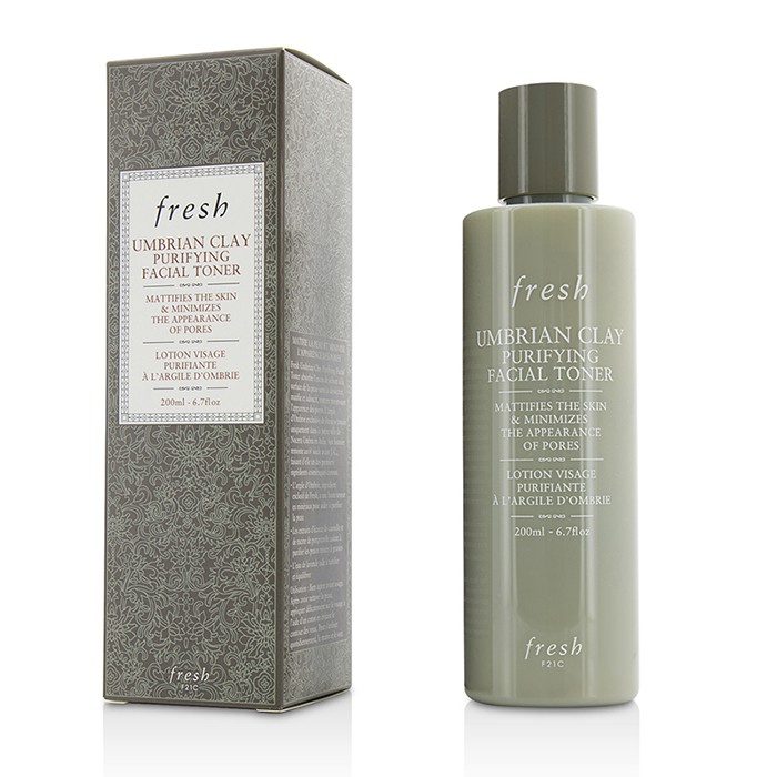 Очищающий тонер для лица Fresh с умывающей глиной, 200 мл