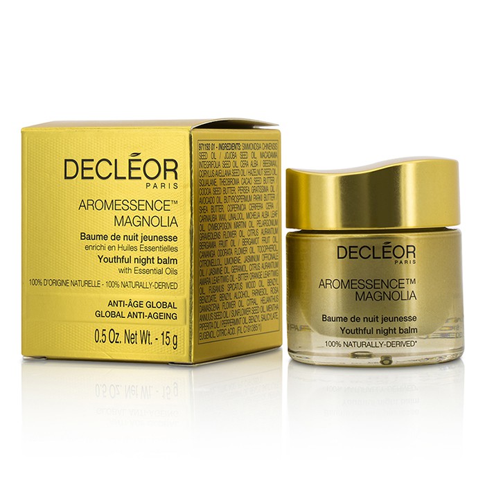 Decleor Ночной бальзам для лица с маслами ши и жожоба для омоложения 15 мл