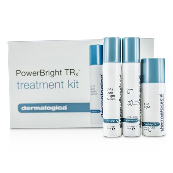Brand: DermalogicaOld Name: PowerBright TRx Treatment Kit 3pcsSize: 3pcsDescription: Набор PowerBright TRx от Dermalogica — это ваше решение для достижения яркой и здоровой кожи. В комплект входят три продукта, которые работают в синергии для освежения и 
