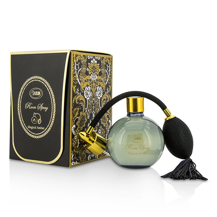 Спрей для комнаты Sabon «Амбер», 100 мл — освежающий аромат для создания уюта и гармонии в пространстве.