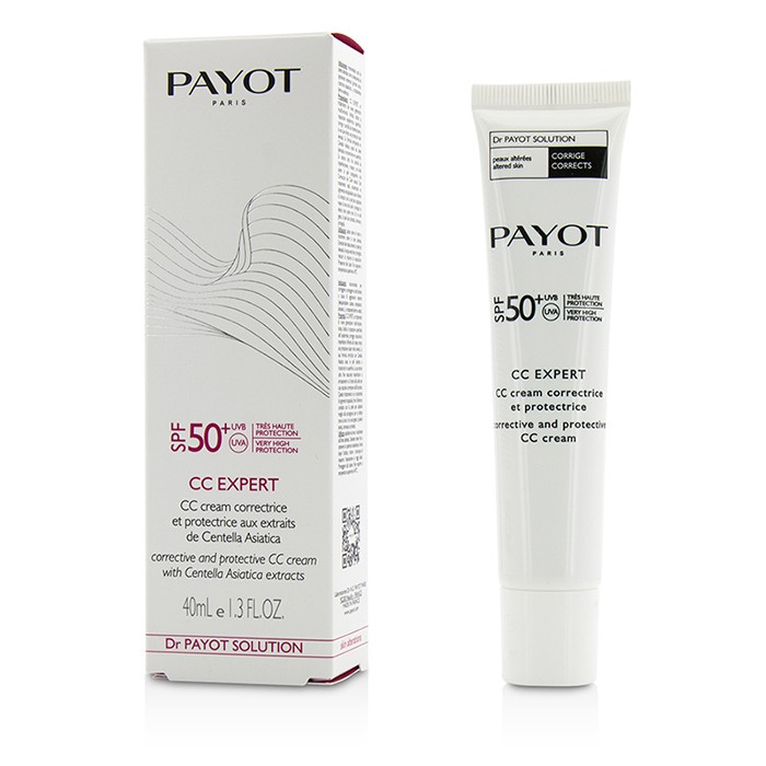 Payot CC крем коррективный и защитный SPF 50+ для лица с золотыми частицами, 40 мл