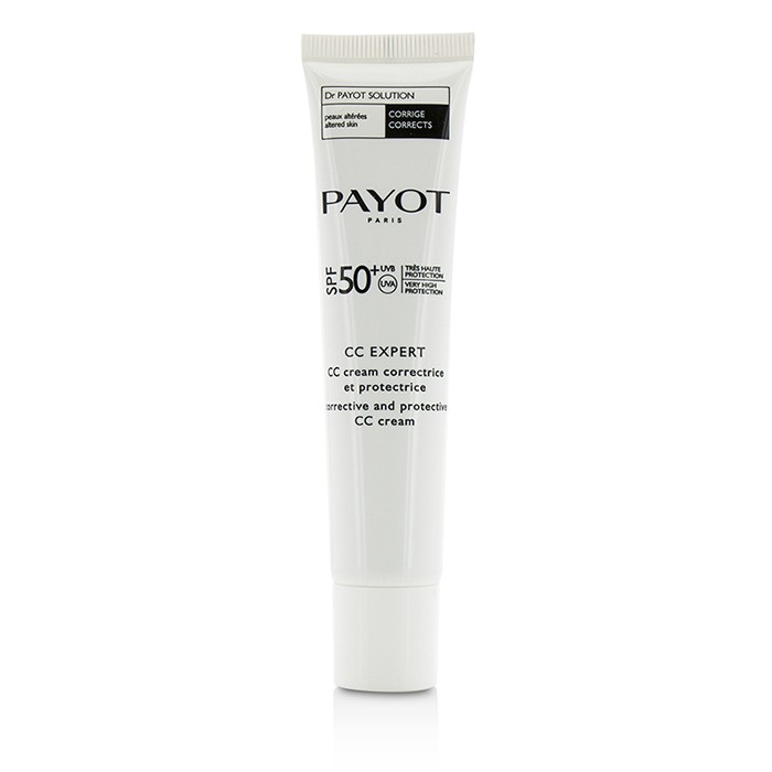 Payot CC крем коррективный и защитный SPF 50+ для лица с золотыми частицами, 40 мл