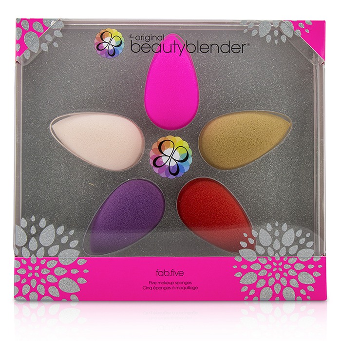 Набор спонжей для макияжа BeautyBlender Fab Five, 5 шт.