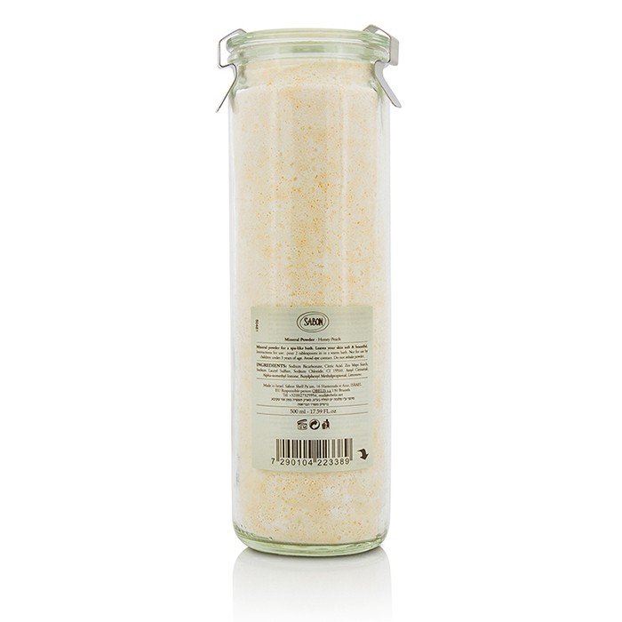 Минеральный порошок для ванны с медом и персиком, 500 г