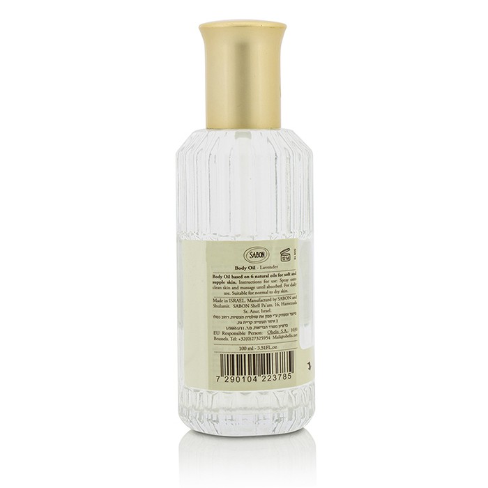 Увлажняющее масло для тела с лавандой Sabon, 100 мл