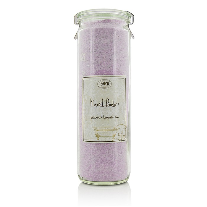 Минеральный порошок для ванны Sabon с пачули, лавандой и розой, 500 г