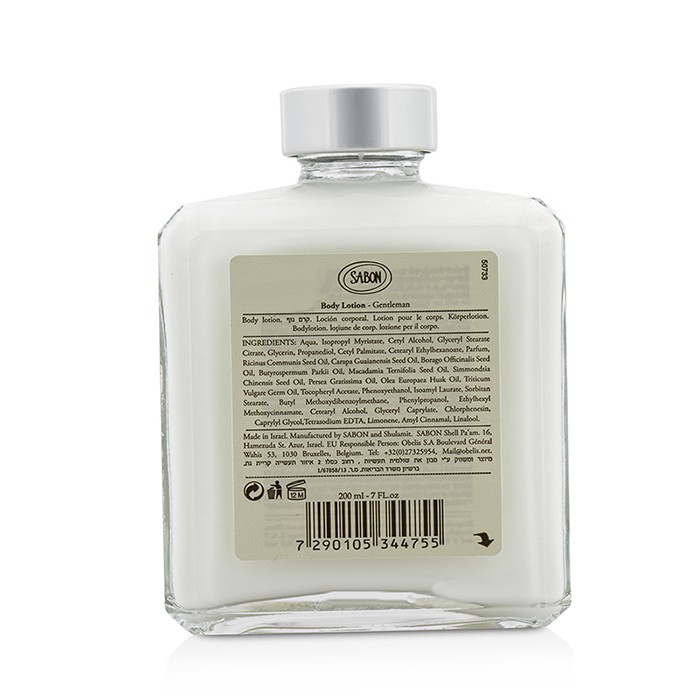 Крем для тела Sabon Gentleman с натуральными маслами, 200 мл