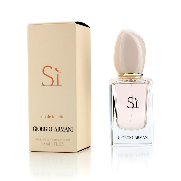 Giorgio Armani Si туалетная вода 30 мл — легкий цветочный аромат с ягодами черной смородины и мускусом для уверенной женщины