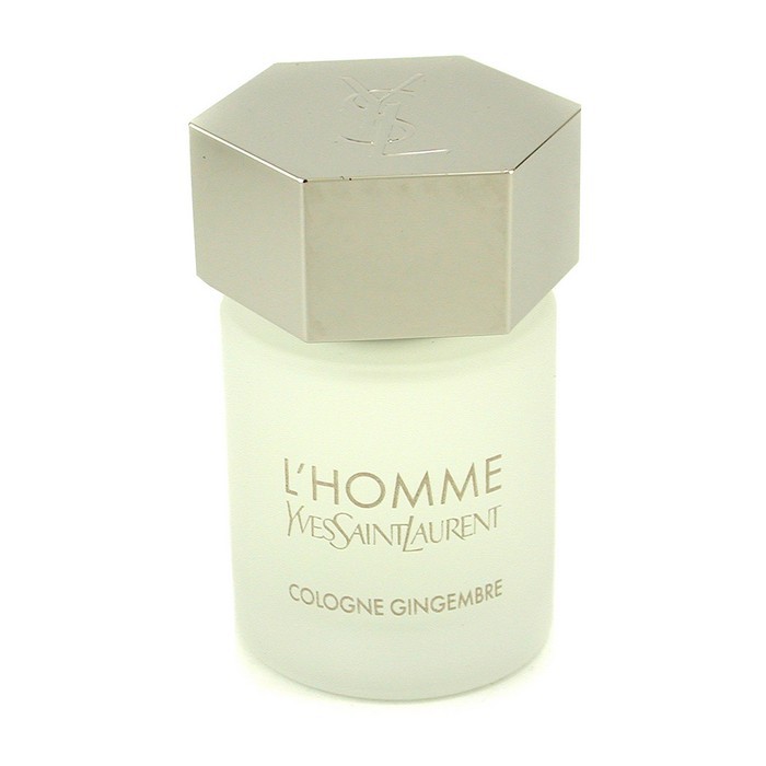 Yves Saint Laurent L'Homme Cologne Gingembre, туалетная вода 100 мл, освежающий аромат с нотами имбиря и бергамота для мужчин