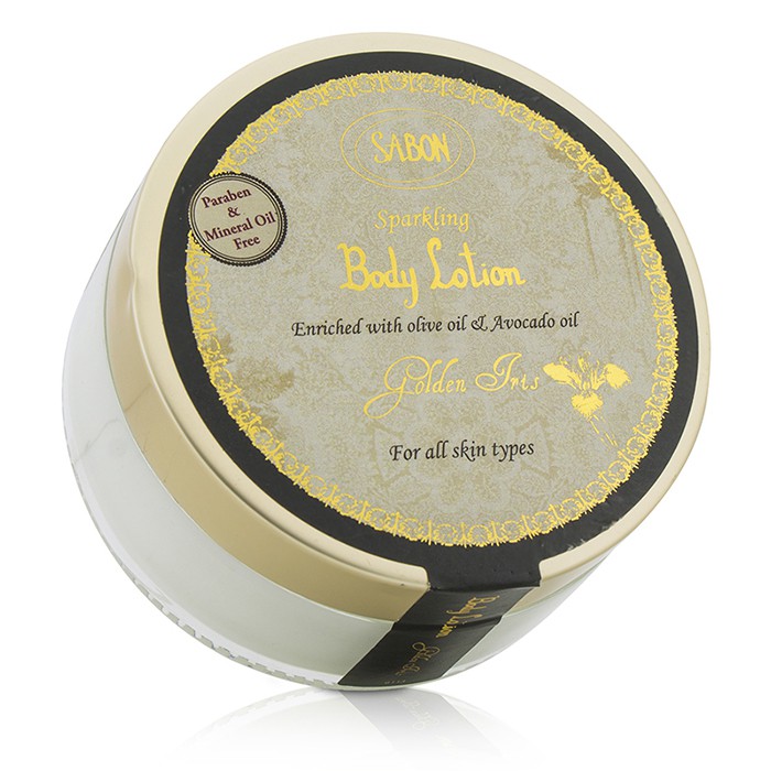 Молочко для тела с маслами для питания и увлажнения Golden Iris, 200 мл